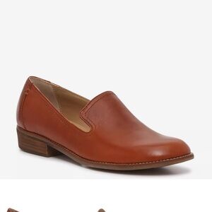 Earth Shoes Elegant Brown Leather Edna Loafers for Women